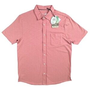 Desert Dunes Paradise Found Medium Shirt Short Sleeve Button Down Cotton New